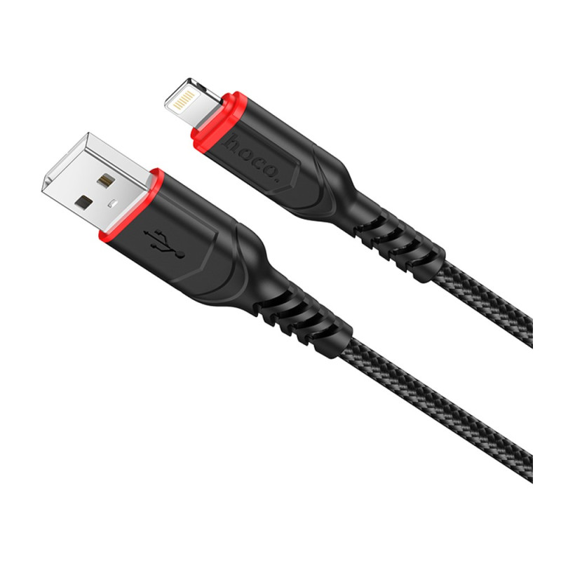 USB Кабель Lightning 2м Hoco X59 (черный)
