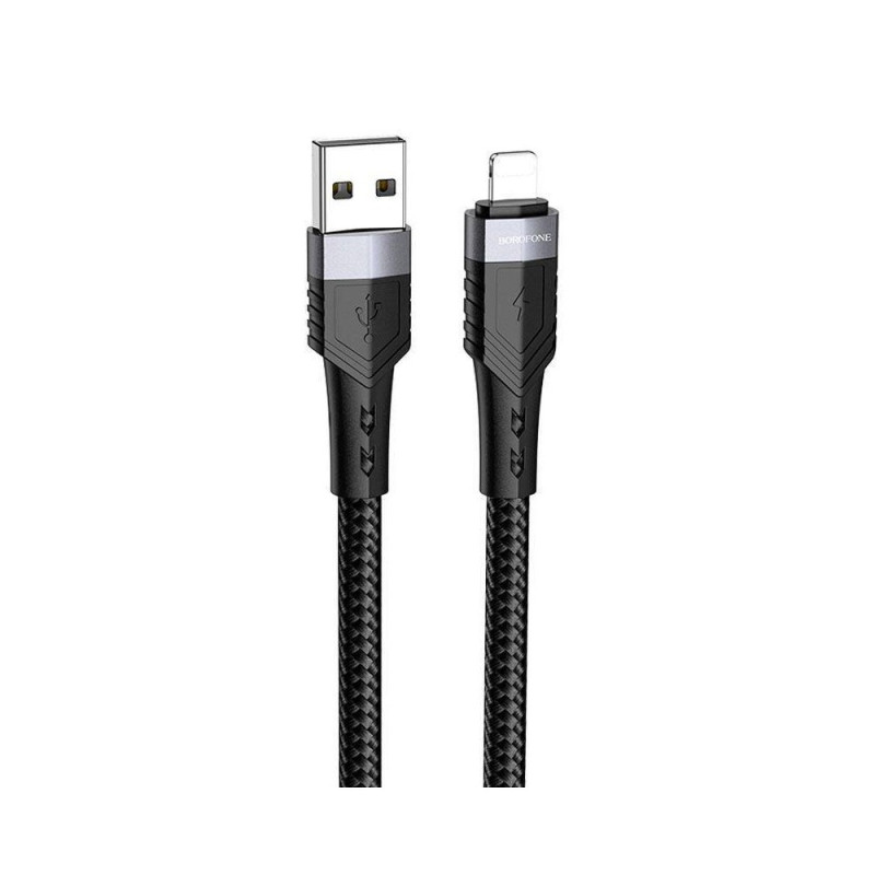 USB Кабель Lightning 1.2м Borofone BU35 (черный)