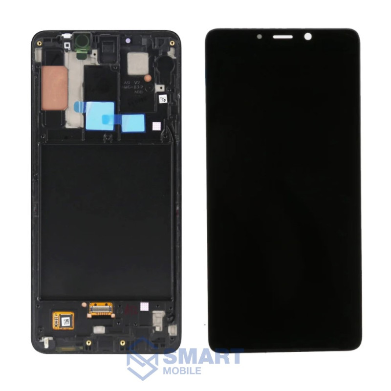 Дисплей для Samsung Galaxy A920F A9 (2018) + тачскрин в рамке (черный) сервисный 100%