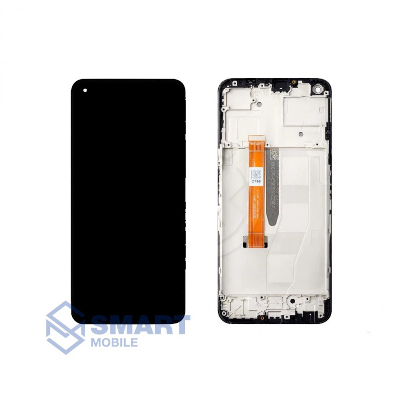 Дисплей для Realme 9 Pro + тачскрин в рамке (черный) (100% LCD)