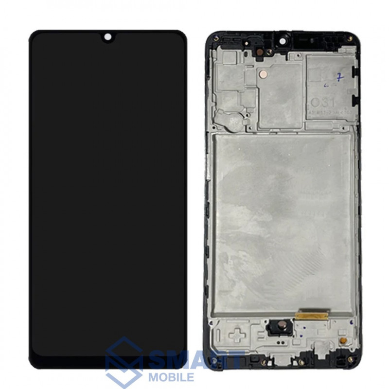 Дисплей для Samsung Galaxy A315F A31 + тачскрин в рамке (черный) (Incell)
