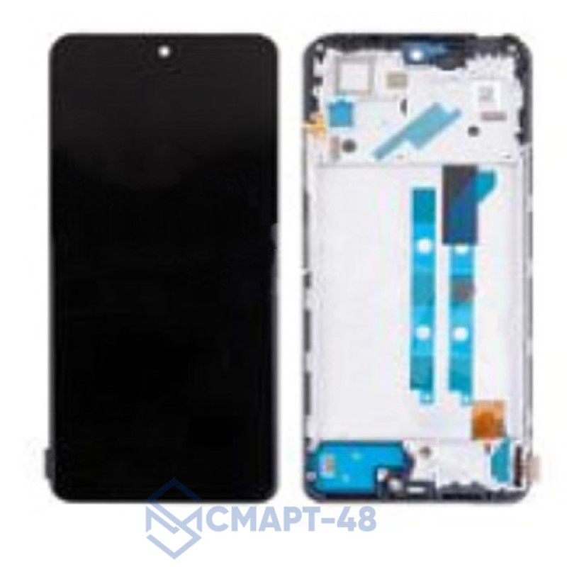 Дисплей для Xiaomi Redmi Note 11 Pro 4G/Note 11 Pro 5G/Poco X4 Pro 5G + тачскрин в рамке (черный) (ориг)