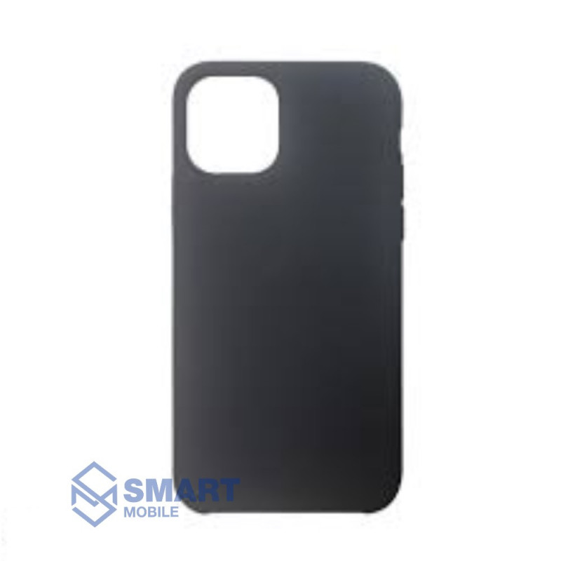 Чехол для iPhone 11 "Silicone Case" (серый) с лого