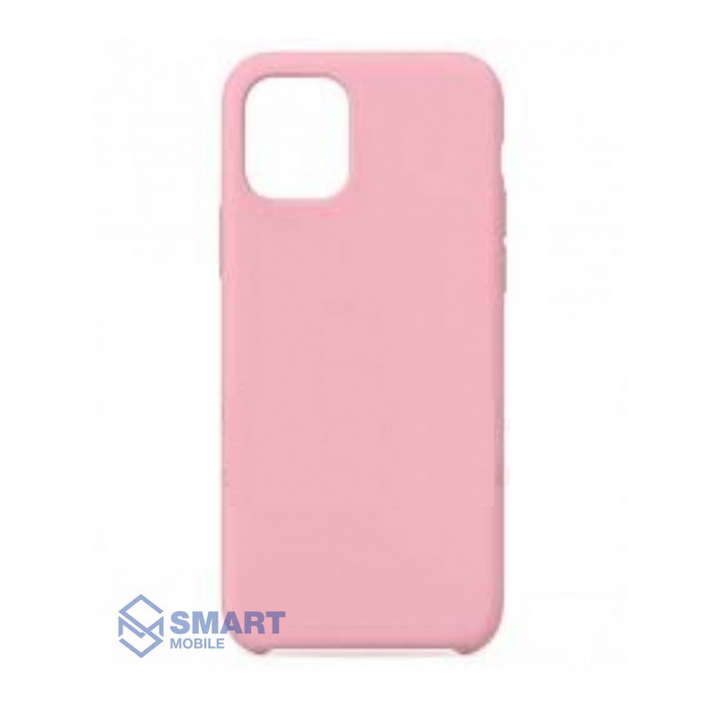 Чехол для iPhone 12/12 Pro "Silicone Case" (розовый) с лого