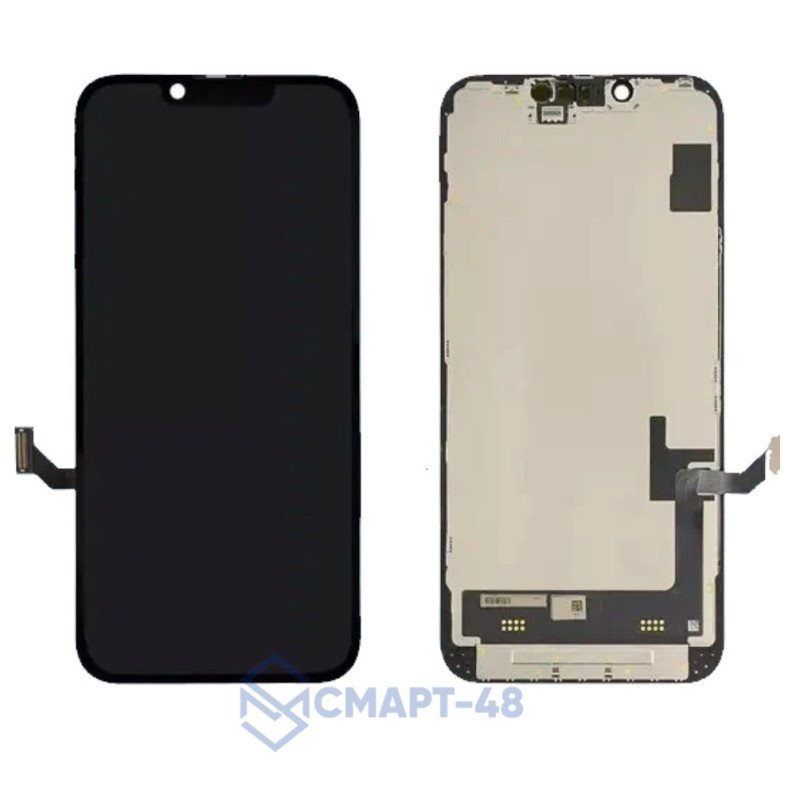 Дисплей для iPhone 14/16e + тачскрин в рамке (черный) (Incell) JK FHD MOSHI PLUS