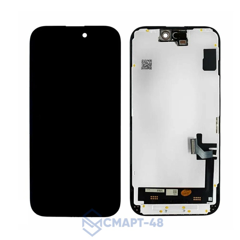 Дисплей для iPhone 15 + тачскрин в рамке (черный) (Incell A-SI FHD) JK 
