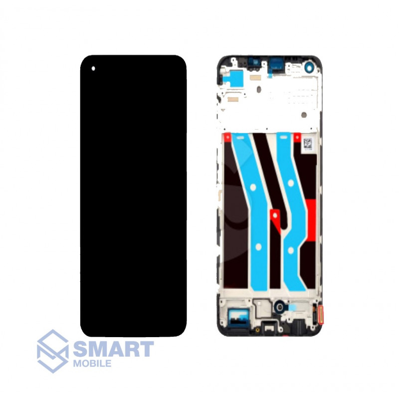Дисплей для Realme 10 4G + тачскрин в рамке (черный) (Incell)