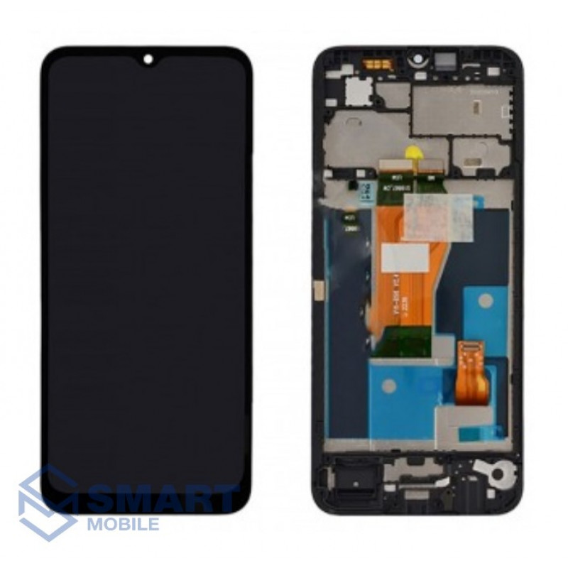 Дисплей для Realme C33 + тачскрин в рамке (черный) (100% LCD)
