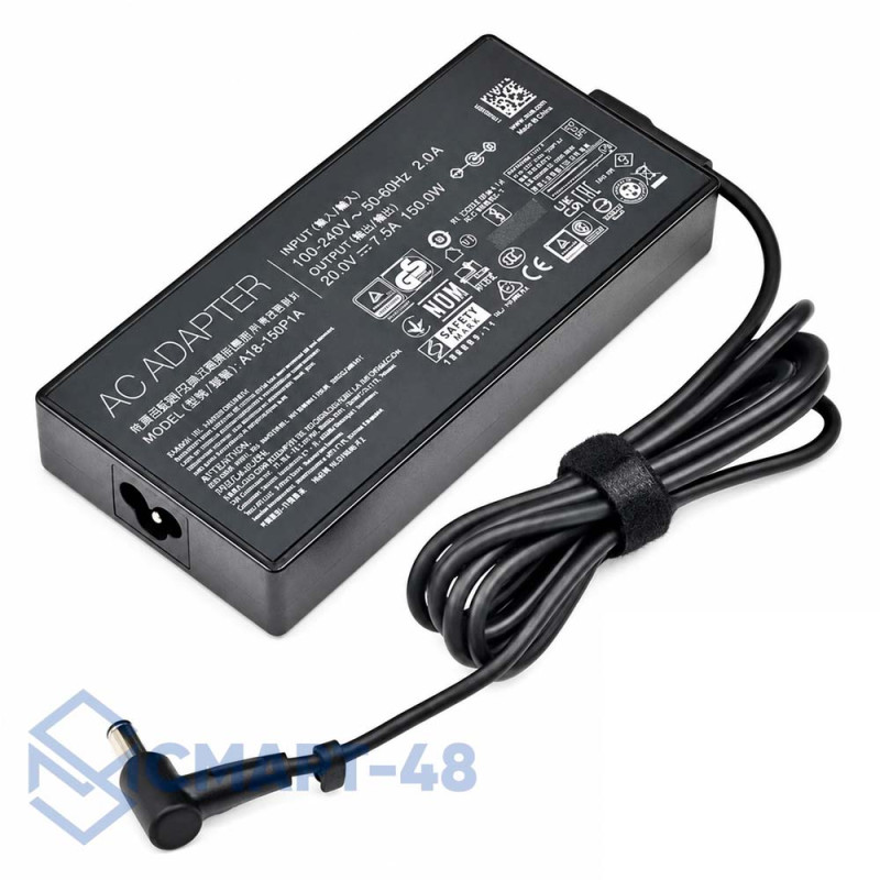 СЗУ Блок питания для ноутбука Asus 20V 7.5A (6.0х3.7) 150W 