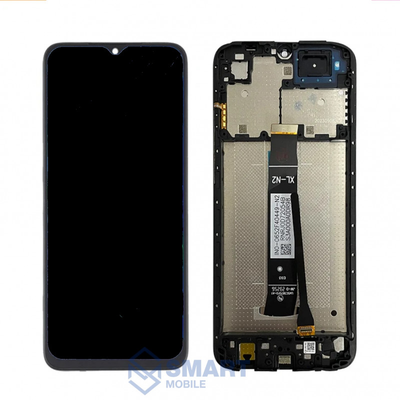 Дисплей для Xiaomi Redmi A2/A2 Plus + тачскрин в рамке (черный) (100% LCD)