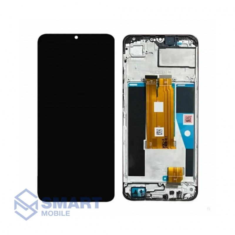 Дисплей для Realme C61 + тачскрин в рамке (черный) (100% LCD)