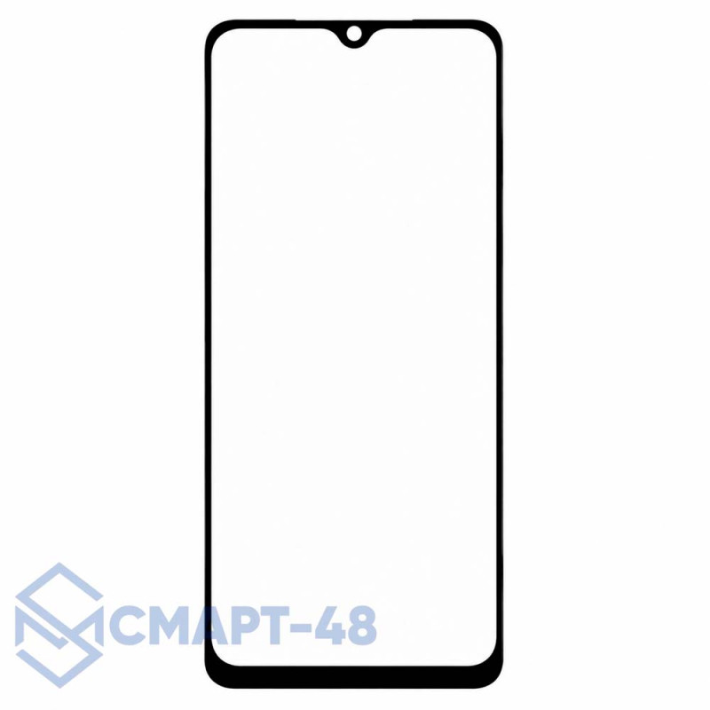 Стекло для переклейки Xiaomi Redmi A1/A1 Plus/A2/A2 Plus/Poco C50/C51 + OCA (черный) Премиум (Mitsubishi)