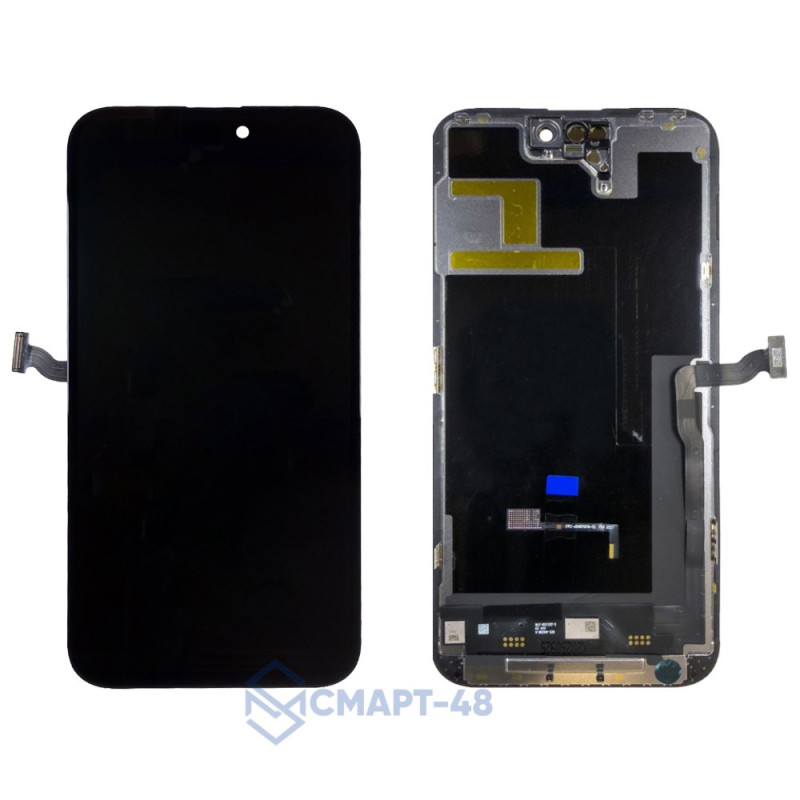 Дисплей для iPhone 14 Pro Max + тачскрин в рамке (черный) (Hard OLED) GX FHD