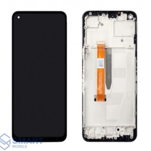 Дисплей для Realme 9 5G + тачскрин в рамке (черный) (100% LCD)