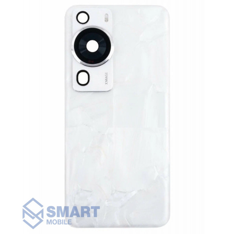 Задняя крышка для Huawei P60/P60 Pro (белый) + стекло камеры Premium