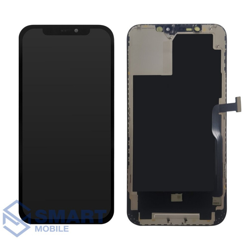 Дисплей для iPhone 12 Pro Max + тачскрин в рамке (черный) (Hard OLED) Premium FHD