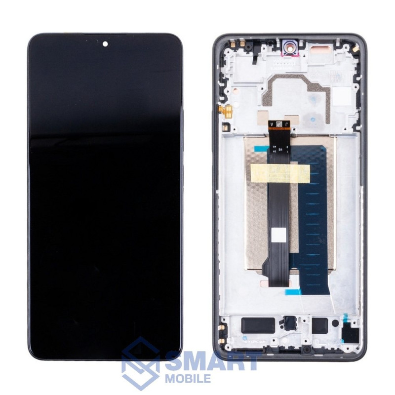 Дисплей для Xiaomi Poco X6 Pro 5G + тачскрин в рамке (черный) (100% LCD)