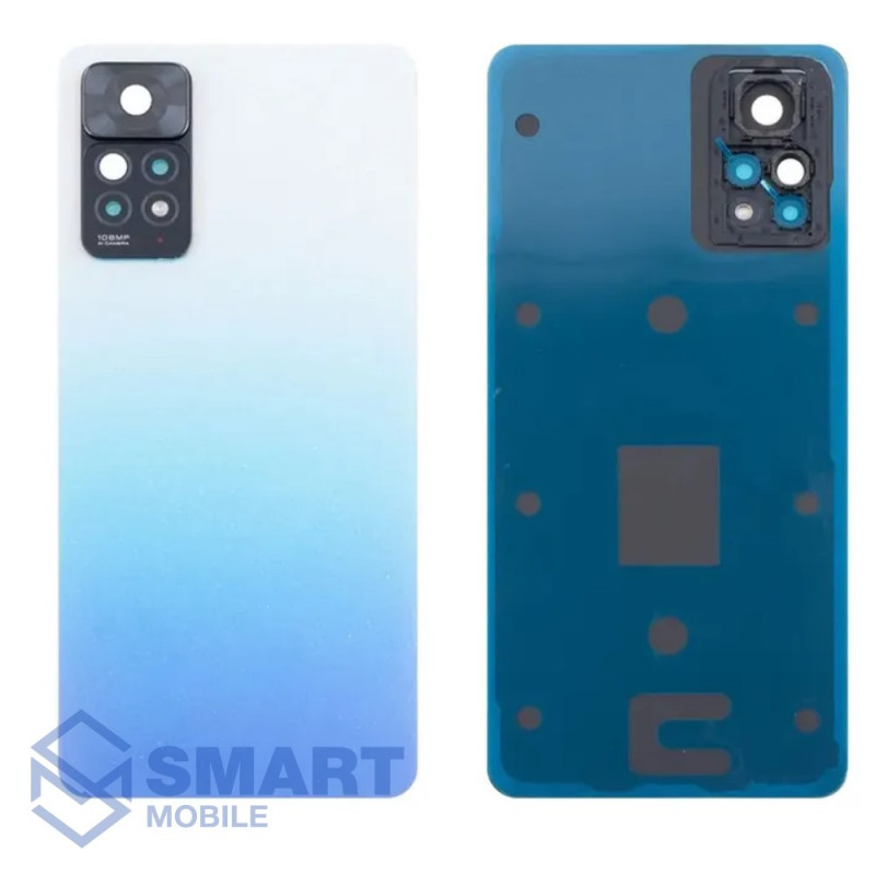 Задняя крышка для Xiaomi Redmi Note 11s 5G (синий) + стекло камеры Premium
