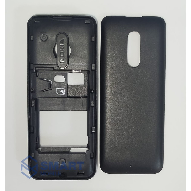 Корпус для Nokia 105 (черный) (без клавиатуры)