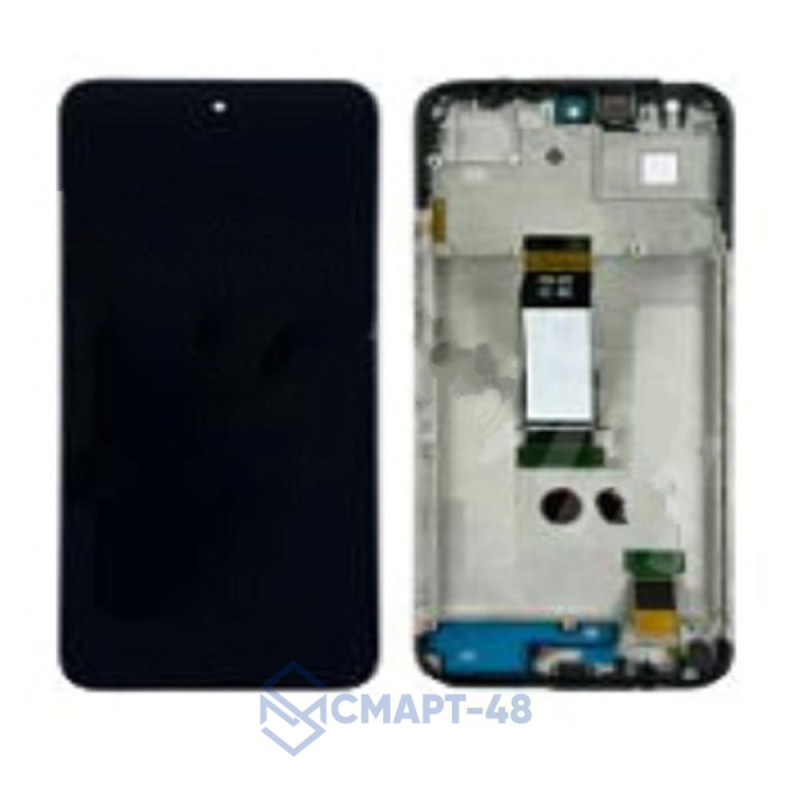 Дисплей для Xiaomi Redmi 13 4G + тачскрин в рамке (черный) (ориг)