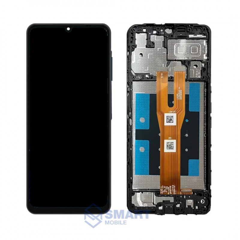 Дисплей для Samsung Galaxy A065F A06 4G (2024) + тачскрин в рамке (черный) (100% LCD)