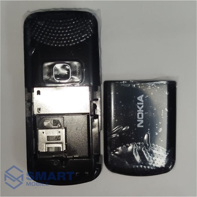 Корпус для Nokia 5320 + средняя часть (черный/черный)