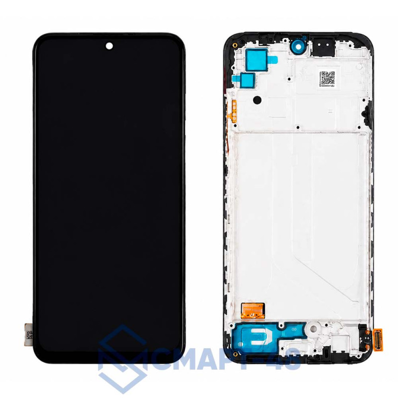 Дисплей для Xiaomi Redmi Note 10 4G/Note 10S/Poco M5s + тачскрин в рамке (черный) (ориг)
