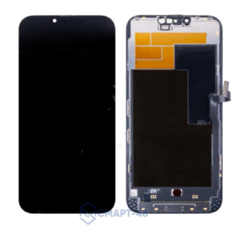Дисплей для iPhone 13 Pro Max + тачскрин в рамке (черный) 100% ориг, заменено стекло