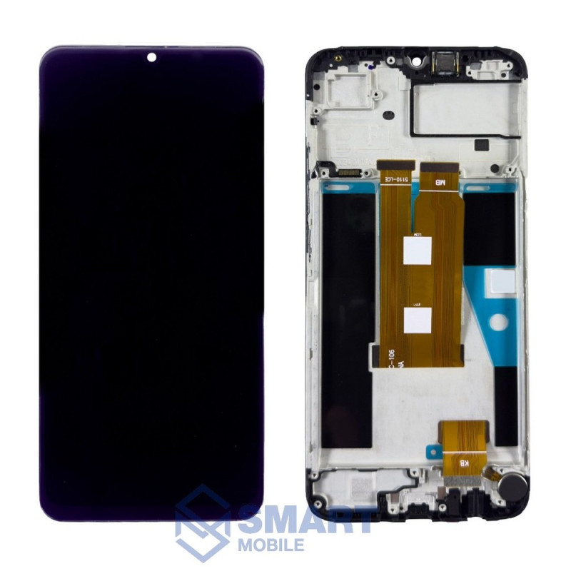 Дисплей для Realme C63 + тачскрин в рамке (черный) (100% LCD)