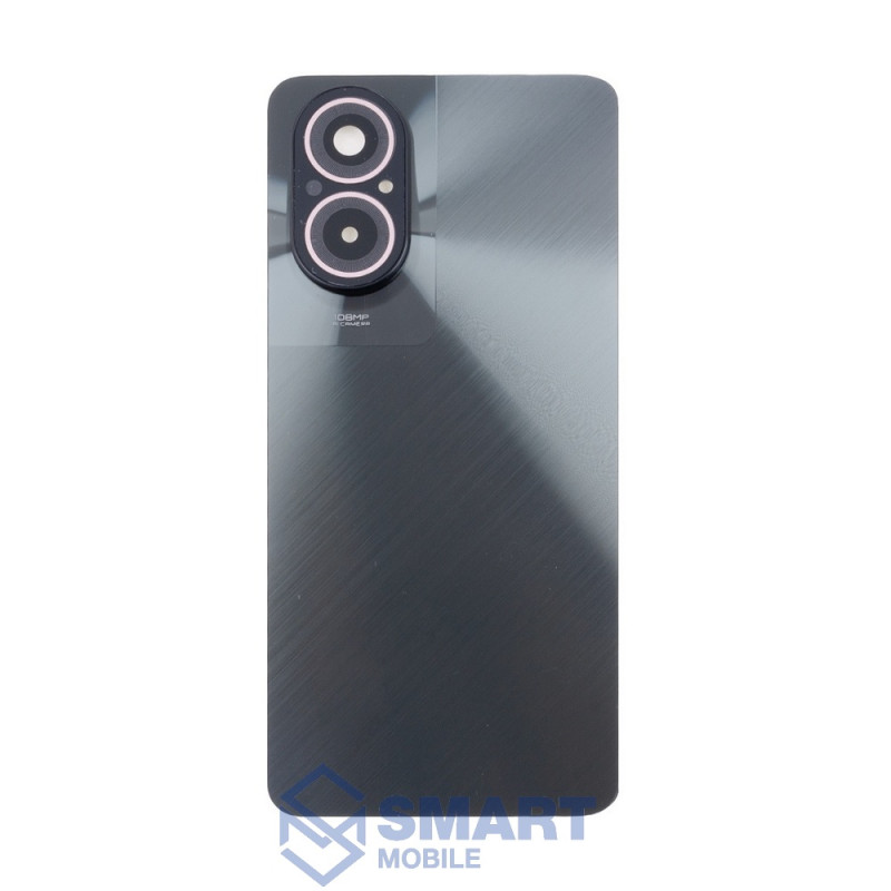 Задняя крышка для Realme C67 4G (черный) + стекло камеры Premium