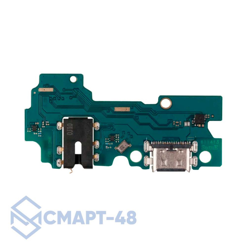 Шлейф для Samsung Galaxy A226F A22s/A226B A22 + разъем зарядки + разъем гарнитуры + микрофон Премиум