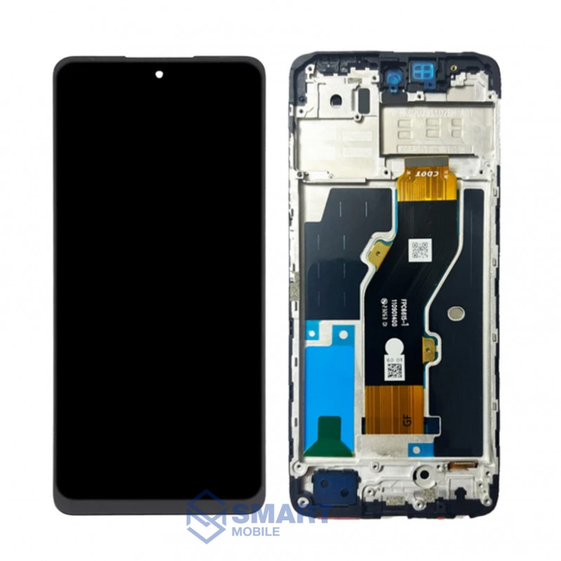 Дисплей для Infinix Smart 9 + тачскрин в рамке (черный) (100% LCD)