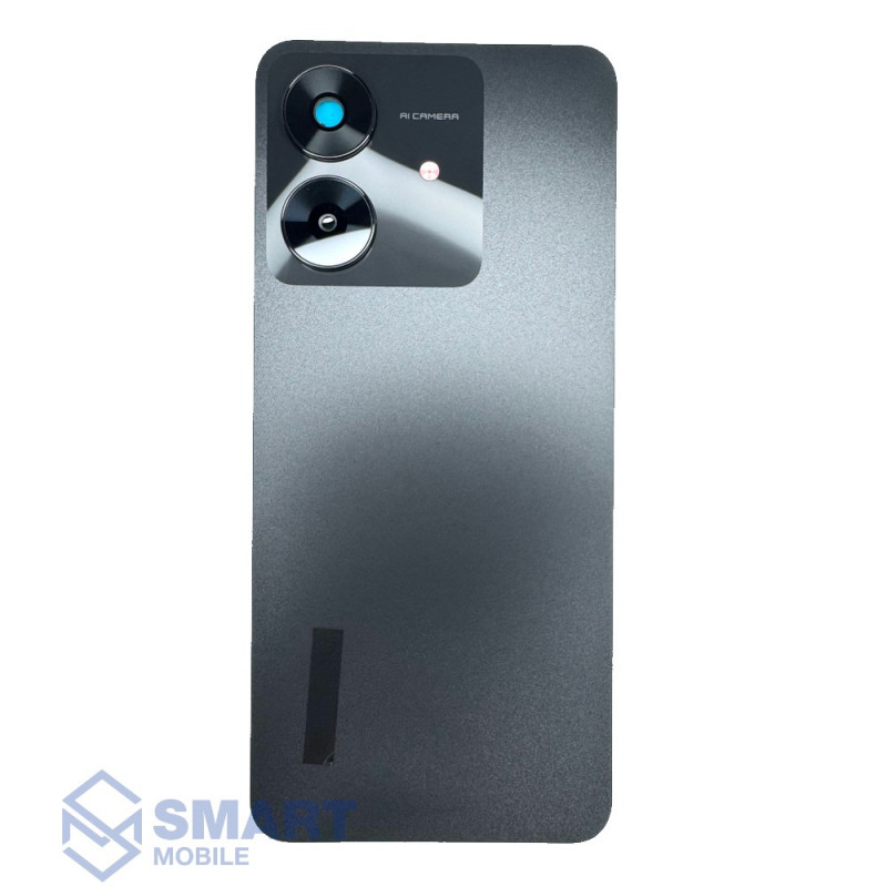 Задняя крышка для Realme Note 60 (черный) + стекло камеры Premium