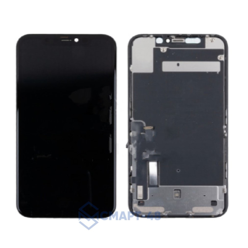 Дисплей для iPhone 11 + тачскрин в рамке (черный) 100% ориг, завод 