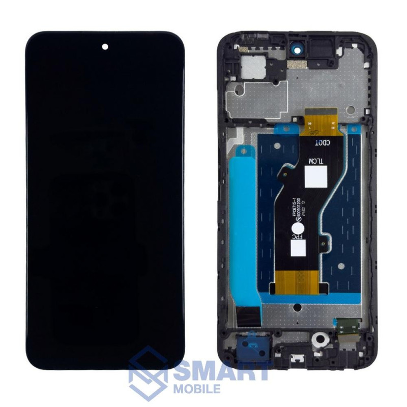 Дисплей для Infinix Hot 50i + тачскрин в рамке (черный) (100% LCD)