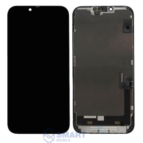 Дисплей для iPhone 14 Plus + тачскрин в рамке (черный) (Hard OLED) GX FHD
