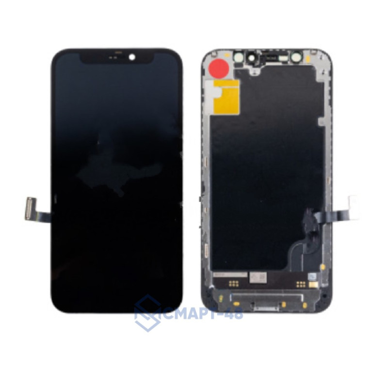 Дисплей для iPhone 12 mini + тачскрин в рамке (черный) 100% ориг, завод