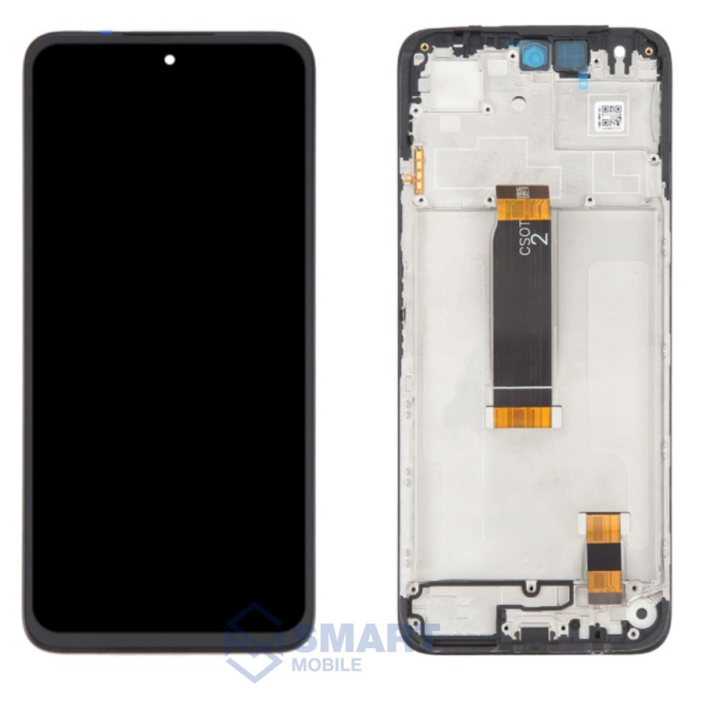 Дисплей для Xiaomi Poco M6 4G + тачскрин в рамке (черный) (100% LCD)