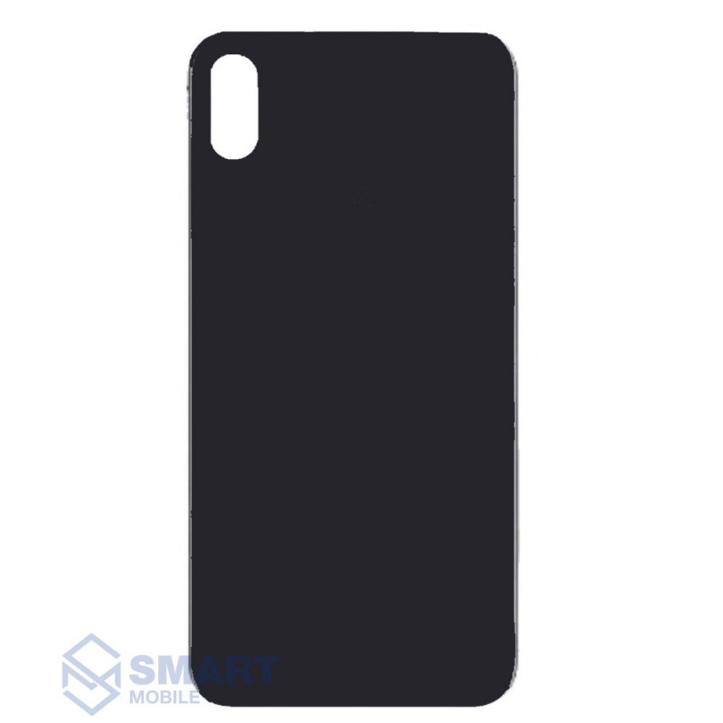 Задняя крышка для iPhone XS (черный) с широким отверстием Premium