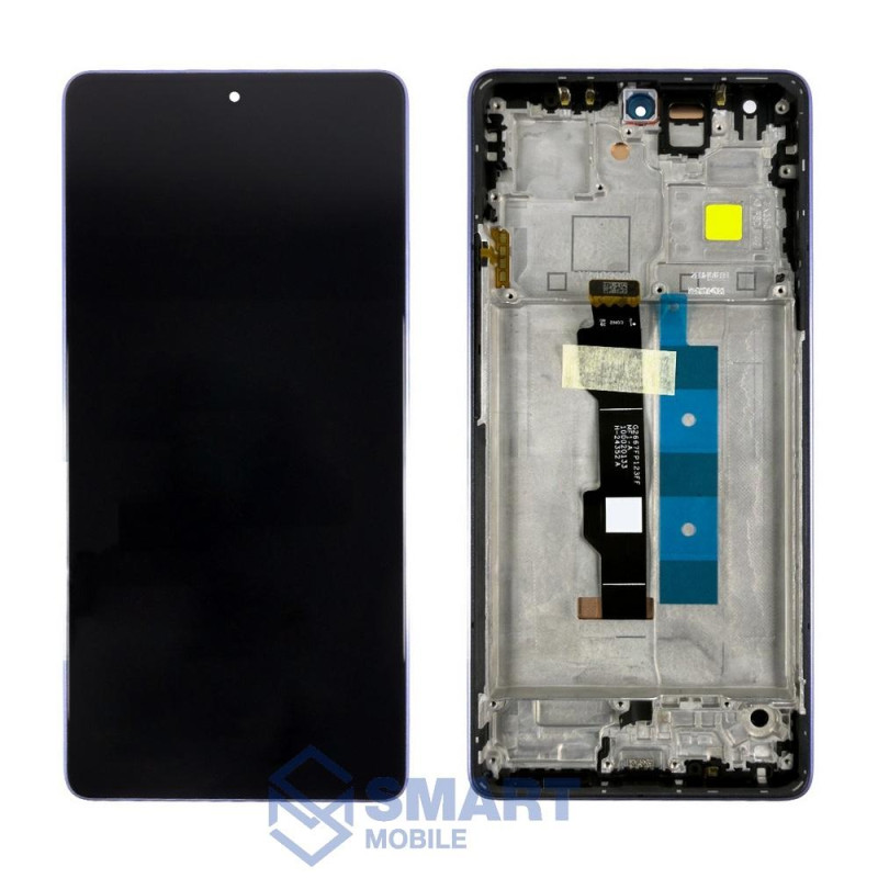 Дисплей для Xiaomi Redmi Note 13 Pro 4G + тачскрин в рамке (фиолетовый) сервисный 100%