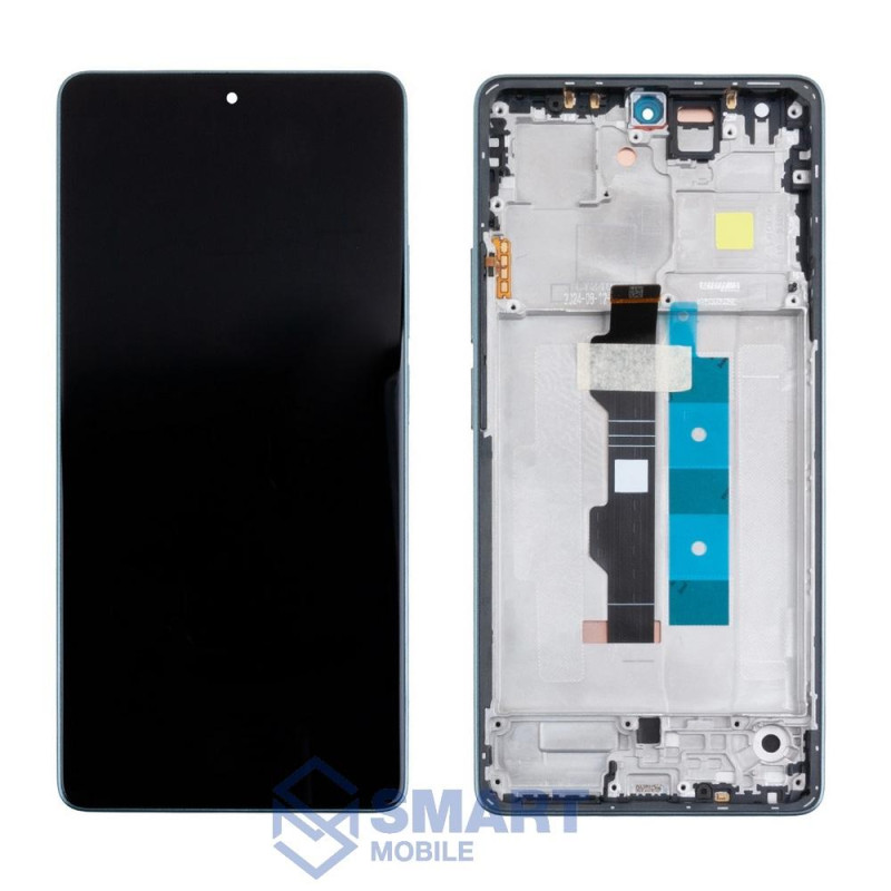 Дисплей для Xiaomi Redmi Note 13 Pro 4G + тачскрин в рамке (зеленый) сервисный 100%