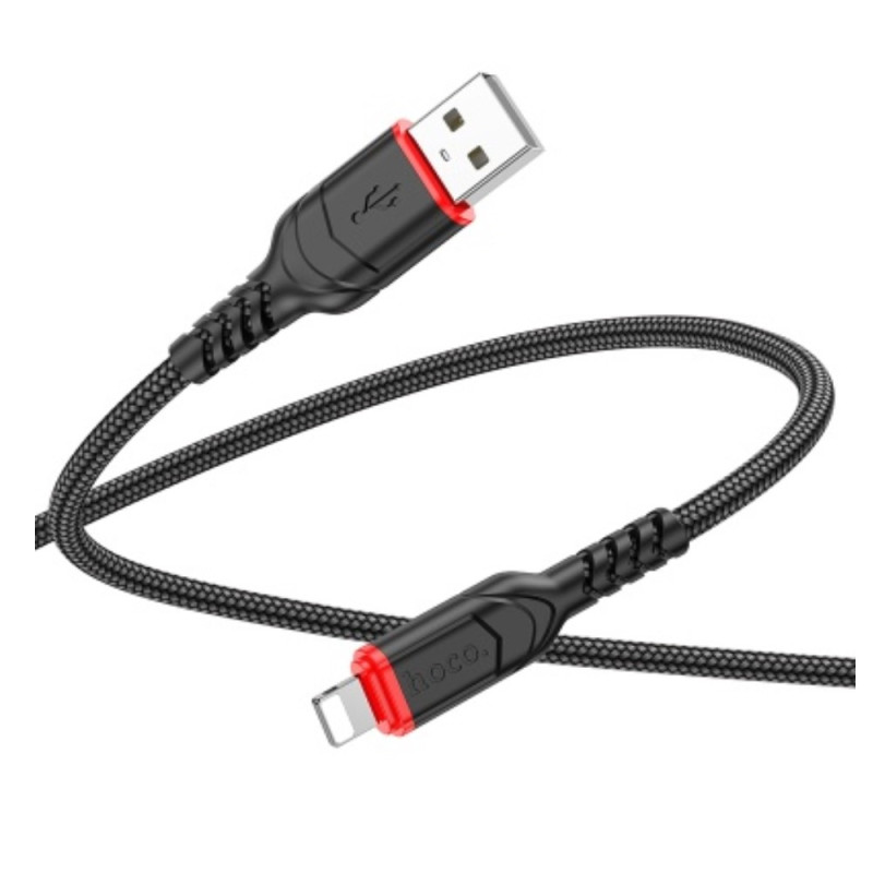 USB Кабель Lightning 3м Hoco X59 (черный)