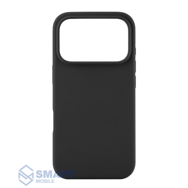 Чехол для iPhone 17 Pro "Silicone Case" (черный) с лого