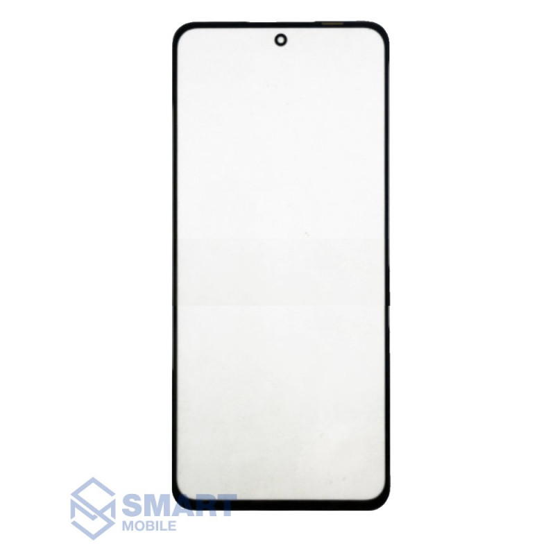 Стекло для переклейки Realme 12 4G/OPPO Reno 12F 4G + OCA (черный) Premium (Mitsubishi)