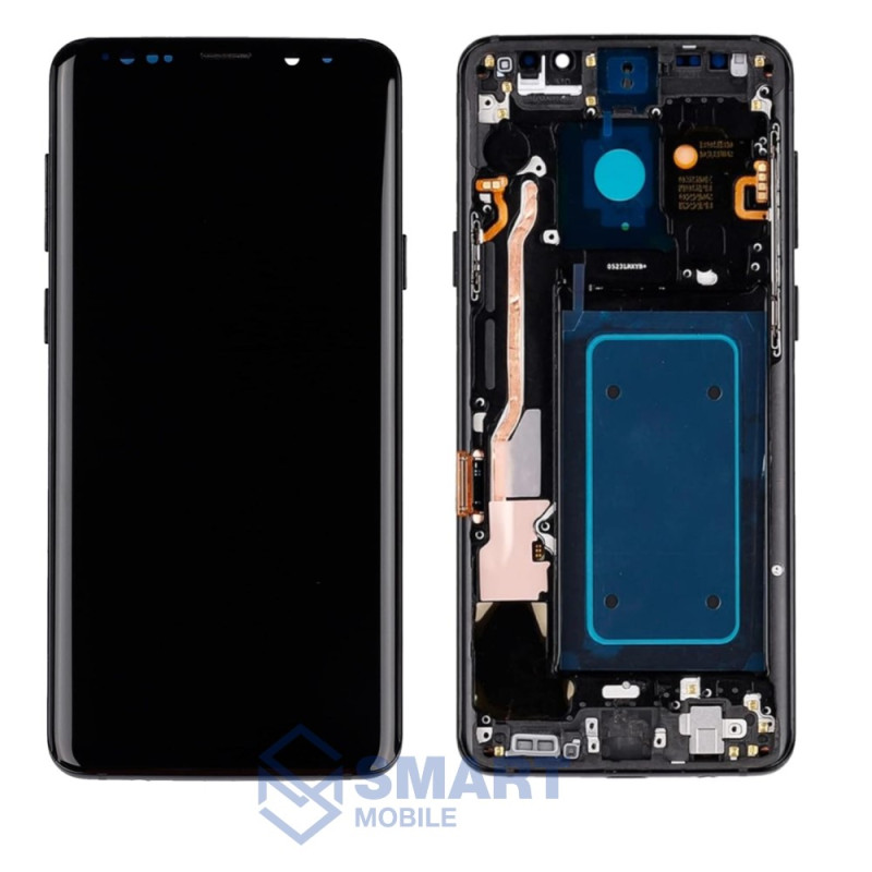 Дисплей для Samsung Galaxy G960F S9 + тачскрин в рамке (черный) (100% LCD)