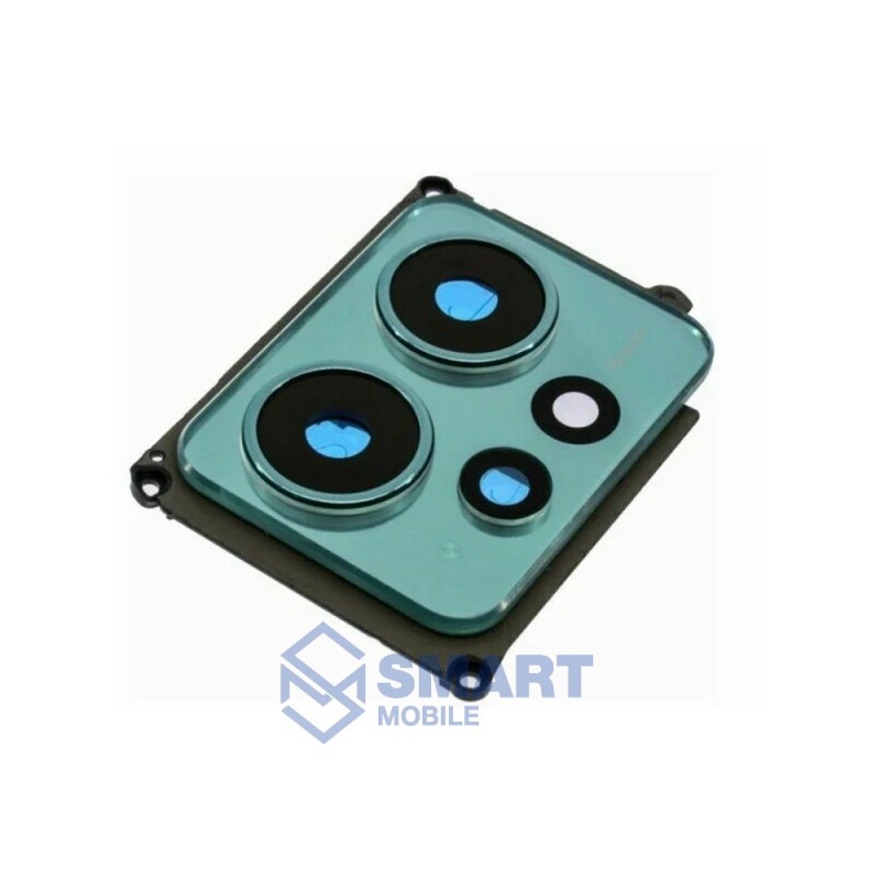 Стекло камеры для Xiaomi Redmi Note 12 4G + рамка (зеленый)