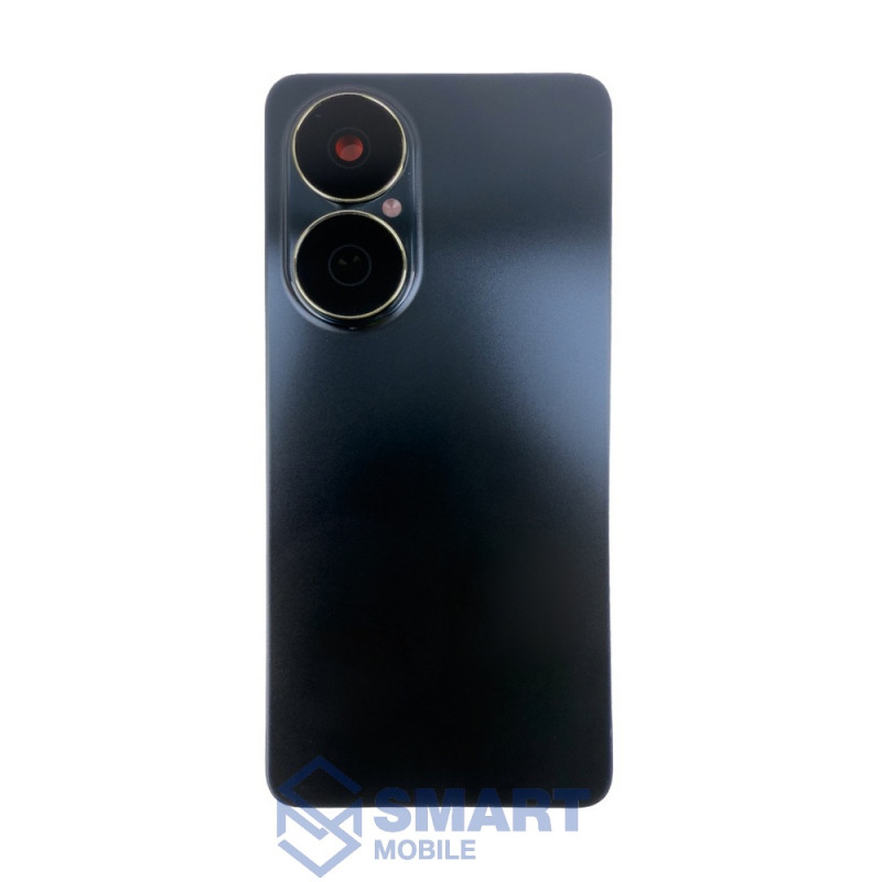 Задняя крышка для Huawei Nova Y73 (черный) + стекло камеры Premium
