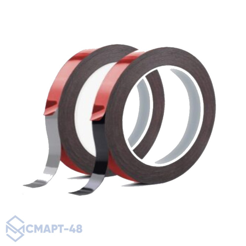 Скотч двухсторонний Amaoe DST030 10м х 3мм RED (черный)