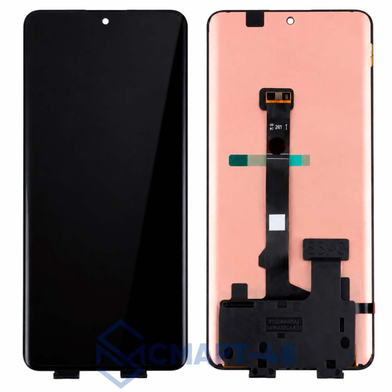 Дисплей для Xiaomi Redmi Note 14 Pro Plus 5G + тачскрин (черный) (ориг)