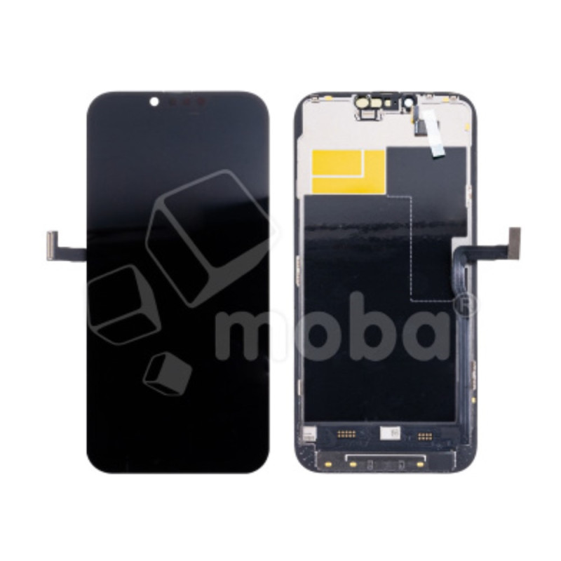 Дисплей для iPhone 13 Pro Max + тачскрин в рамке (черный) (Soft OLED) DD площадка под IC 120Гц